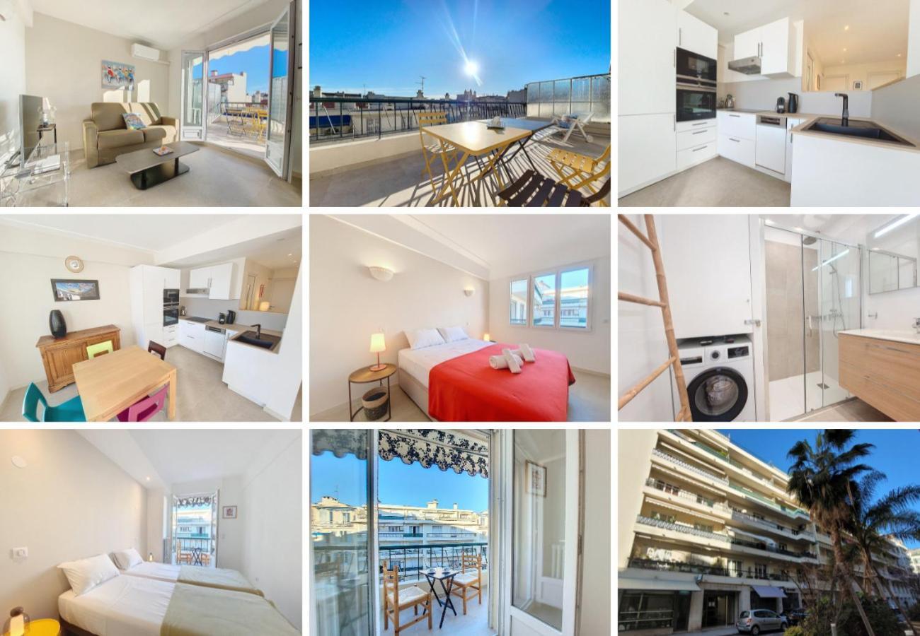 Appartement Nestor&jeeves - Ciel Azur - Terrace *